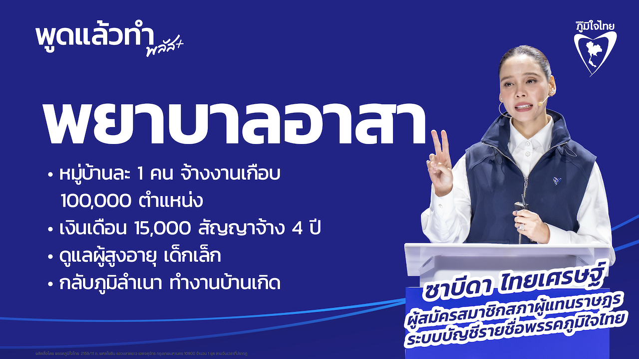 พยาบาลอาสา  (ทำงาน ดูแลผู้สูงวัยถึงที่)